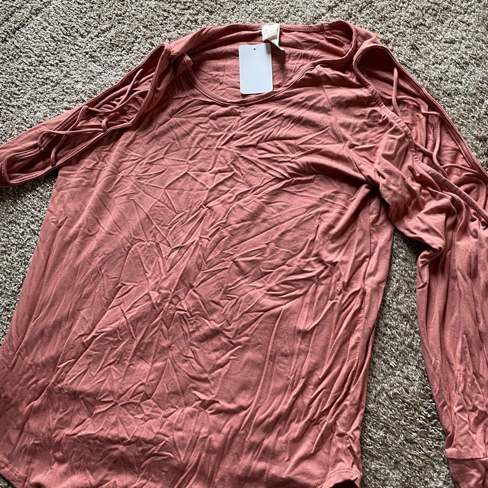 cold shoulder blouse